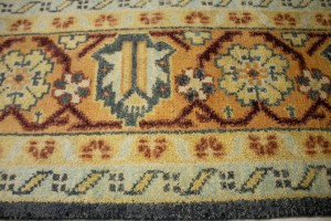 Stone Gray Tribal 9X12 Indo-Viss Oriental Rug