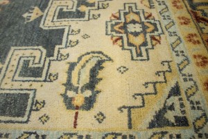 Stone Gray Tribal 9X12 Indo-Viss Oriental Rug