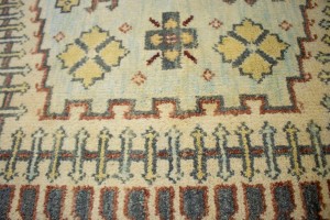 Stone Gray Tribal 9X12 Indo-Viss Oriental Rug
