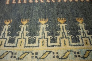 Stone Gray Tribal 9X12 Indo-Viss Oriental Rug