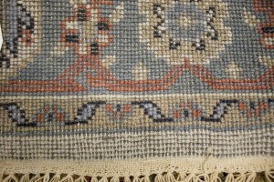 Cream Tribal 6X9 Indo-Viss Oriental Rug