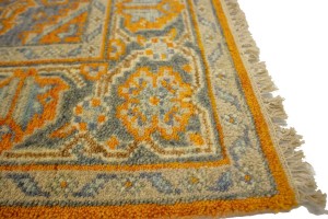 Orange Tribal 5X8 Indo-Viss Oriental Rug