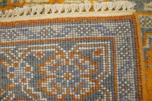 Orange Tribal 5X8 Indo-Viss Oriental Rug