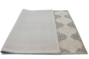 Beige & Brown Trellis 5X8 Hand-Tufted Modern Rug