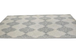 Beige & Brown Trellis 5X8 Hand-Tufted Modern Rug