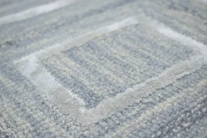 Multicolored Geometric 5X8 Hand-Tufted Modern Rug