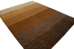 Multicolored Stripes 8X10 Oriental Modern Rug
