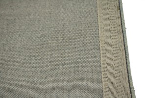 Blue Solid 5X8 Hand-Tufted Modern Rug
