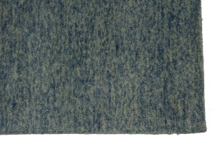 Blue Solid 5X8 Hand-Tufted Modern Rug