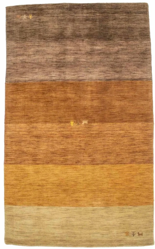 Multicolored Stripes 5X8 Oriental Modern Rug