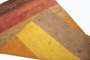 Multicolored Stripes 5X8 Oriental Modern Rug