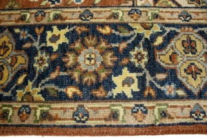 Rust Floral Sarouk 6X9 Goravan Heriz Oriental Rug