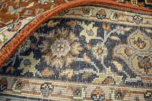 Rust Floral Sarouk 6X9 Goravan Heriz Oriental Rug