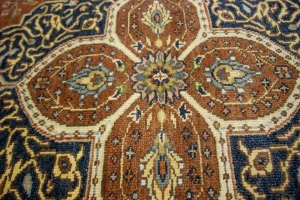 Rust Floral Sarouk 6X9 Goravan Heriz Oriental Rug