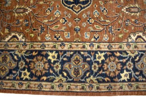 Rust Floral Sarouk 6X9 Goravan Heriz Oriental Rug