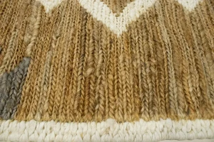 Braided Style Jute Sumak 3X10 Modern Runner Rug