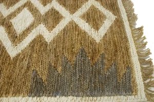 Braided Style Jute Sumak 3X10 Modern Runner Rug