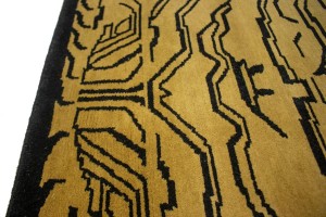 Goldish Beige Tribal 5X7 Fine Nepali Oriental Rug