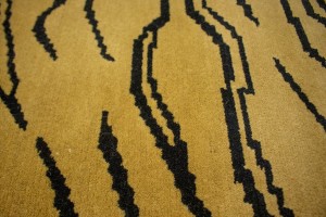 Goldish Beige Tribal 5X7 Fine Nepali Oriental Rug
