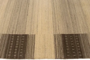 Multicolored Border Tribal 6'8X9'4 Lori Gabbeh Oriental Rug