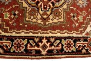 Rusty Red Tribal 2X3 Heriz Serapi Oriental Rug