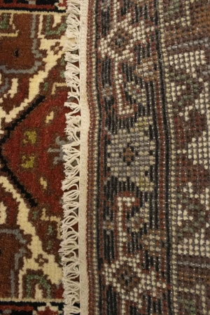 Rusty Red Tribal 2X3 Heriz Serapi Oriental Rug