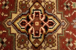 Rusty Red Tribal 2X3 Heriz Serapi Oriental Rug