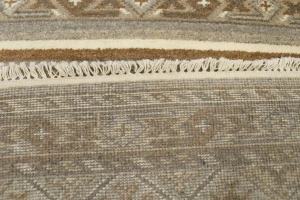 Multicolored Stripes Tribal 2'5X6'8 Modern Oriental Runner Rug