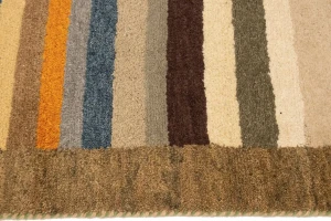 Multicolored Pictorial 6X8 Indo-Gabbeh Oriental Rug
