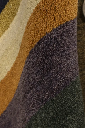 Multicolored Pictorial 6X8 Indo-Gabbeh Oriental Rug