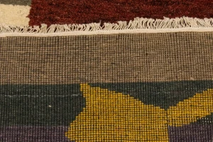 Multicolored Pictorial 6X8 Indo-Gabbeh Oriental Rug