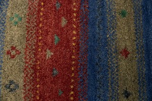 Multicolored Tribal 5X7 Indo-Gabbeh Oriental Rug