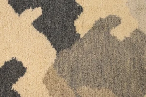 Multicolored Abstract 6'4X9'8 Indo-Gabbeh Oriental Rug