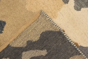 Multicolored Abstract 6'4X9'8 Indo-Gabbeh Oriental Rug