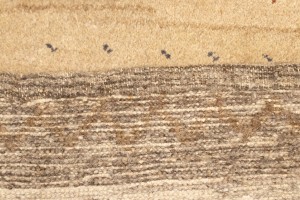 Multicolored Stripes Tribal 7X10 Indo-Gabbeh Oriental Rug