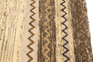 Multicolored Stripes Tribal 7X10 Indo-Gabbeh Oriental Rug