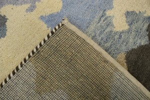 Multicolored Abstract 7X10 Indo-Gabbeh Oriental Rug