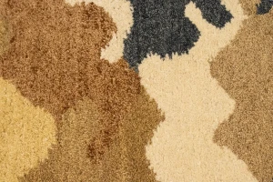 Multicolored Abstract 6'5X9'9 Indo-Gabbeh Oriental Rug