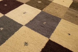 Multicolored Tribal 7X10 Indo-Gabbeh Oriental Rug