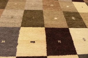 Multicolored Tribal 7X10 Indo-Gabbeh Oriental Rug