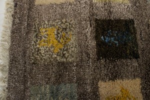Brown Tribal Geometric 3X8 Indo-Gabbeh Oriental Runner Rug