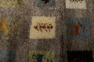 Brown Tribal Geometric 3X8 Indo-Gabbeh Oriental Runner Rug