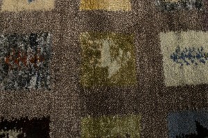 Brown Tribal Geometric 3X8 Indo-Gabbeh Oriental Runner Rug