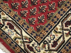 Red Floral Classic 3X10 Indo-Boteh Oriental Runner Rug