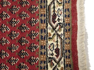 Red Floral Classic 3X10 Indo-Boteh Oriental Runner Rug