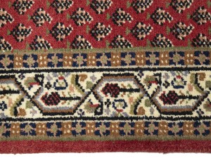 Red Floral Classic 3X10 Indo-Boteh Oriental Runner Rug