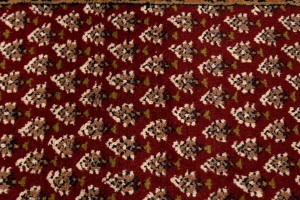 Red Floral 2'5X9 Indo Botemir Oriental Runner Rug