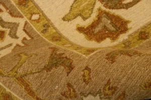 Cream Floral 5X7 Sumak Oriental Rug