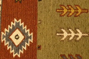 Multicolored Abstract 6X8 Sumak Oriental Rug