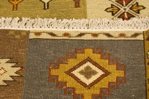 Multicolored Abstract 6X8 Sumak Oriental Rug